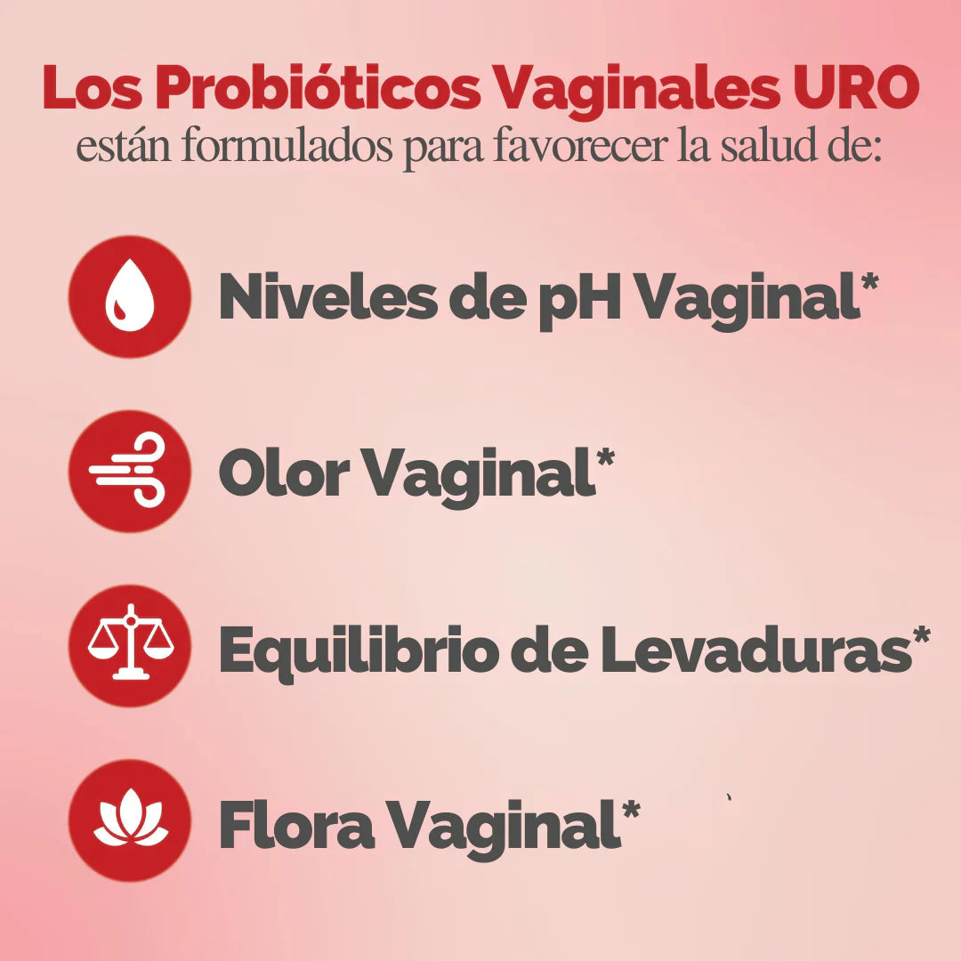 Dí adiós a las infecciones íntimas con URO Probióticos™