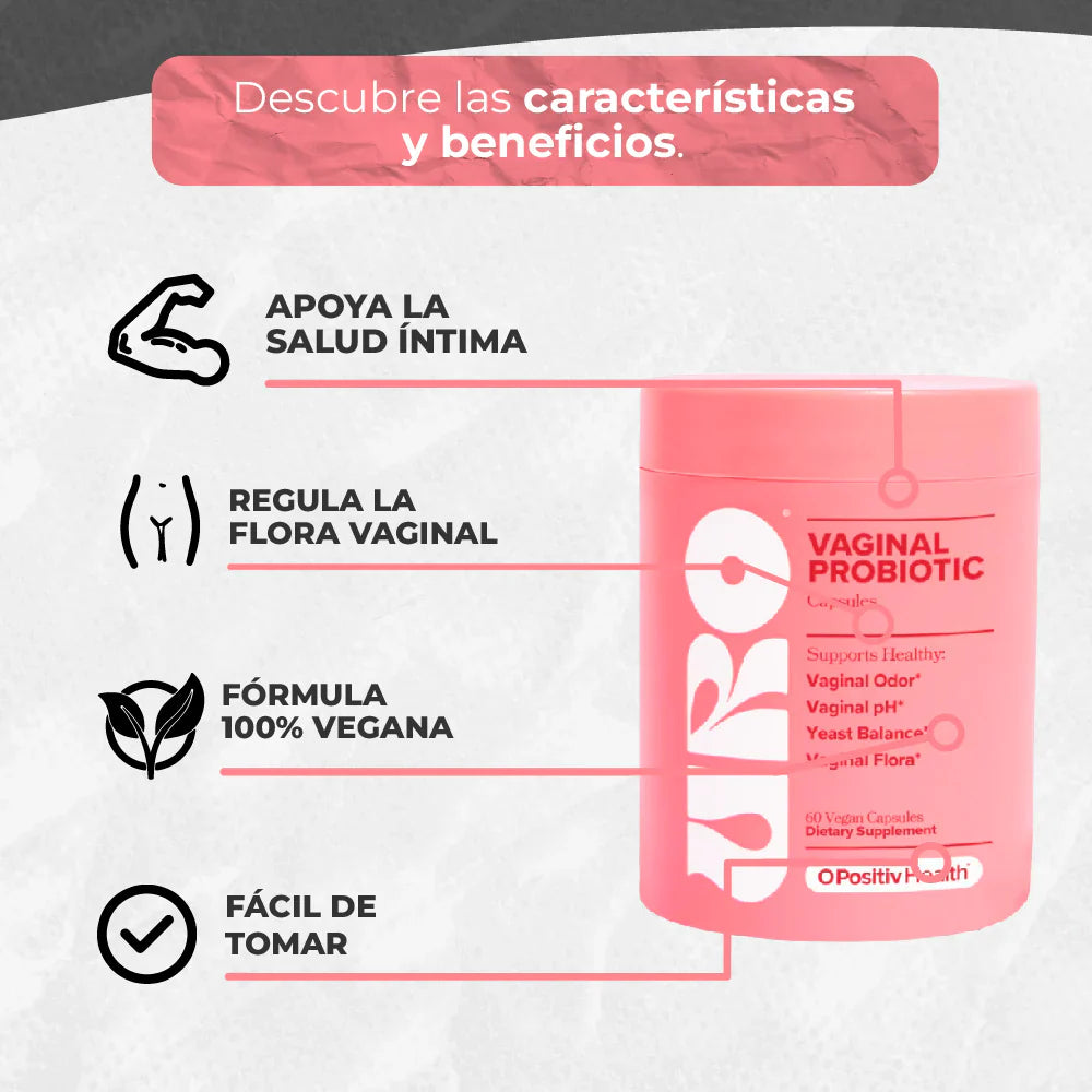 Dí adiós a las infecciones íntimas con URO Probióticos™