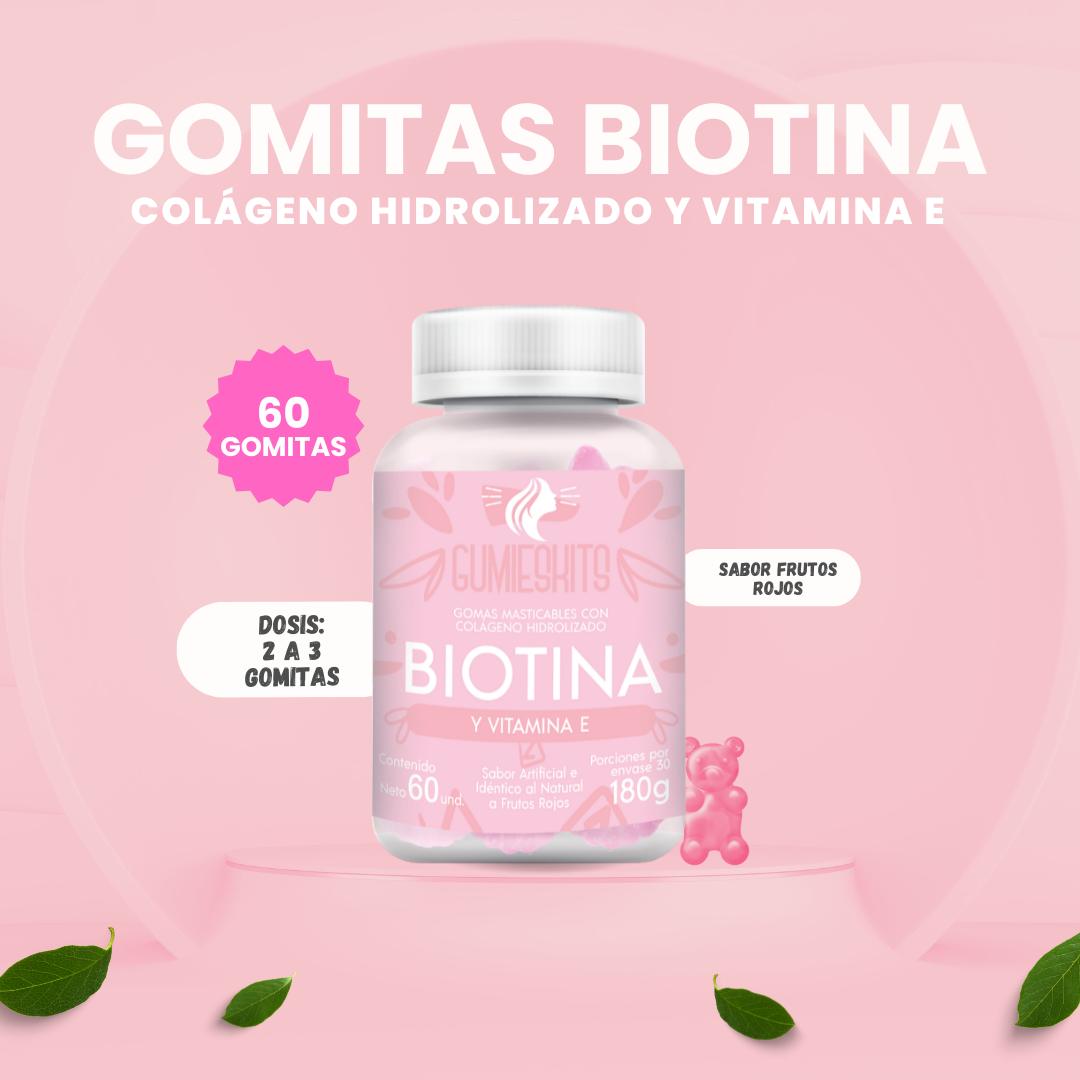 Gomitas Biotina Vitamina E