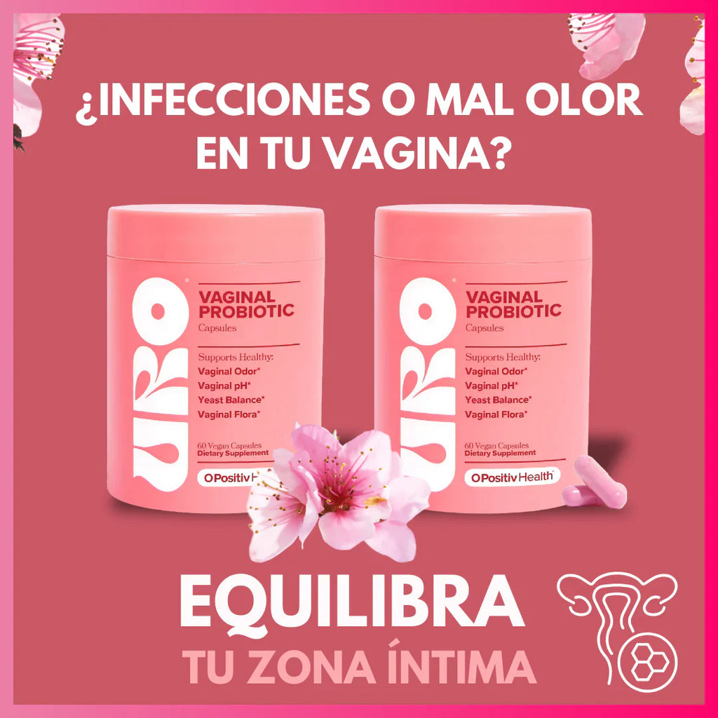 Dí adiós a las infecciones íntimas con URO Probióticos™