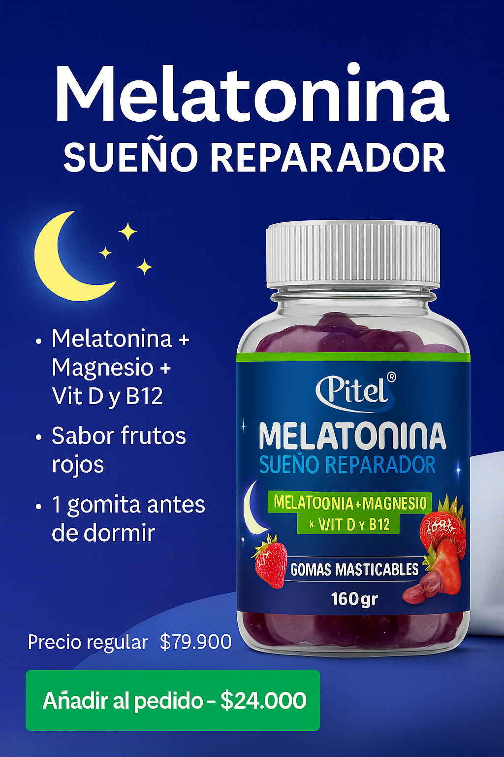 Gomitas de melatonia